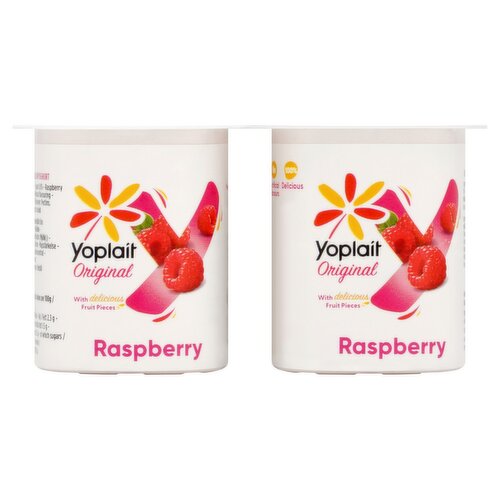 Yoplait Original Raspberry Single Yogurt (125 g)