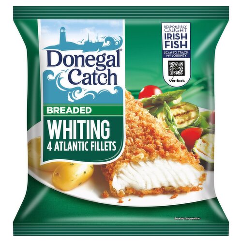 Donegal Catch 4 Breaded Whiting Fillets (400 g)