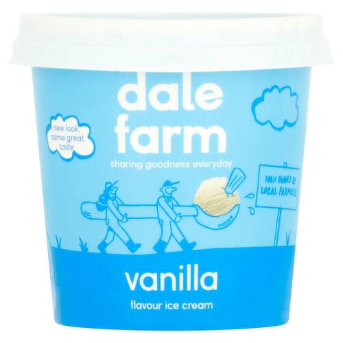 Dale Farm Vanilla Ice Cream  (125 ml)