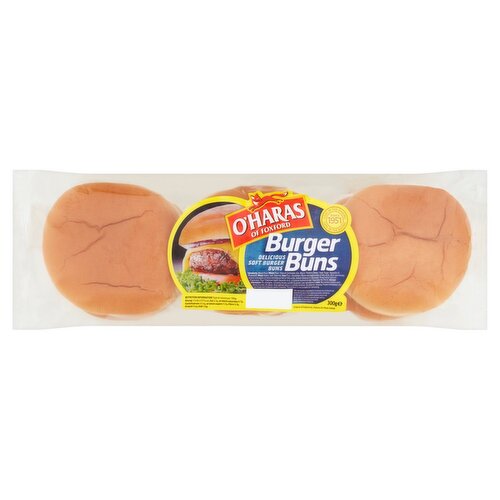 O'Haras Burger Buns 6s  (300 g)