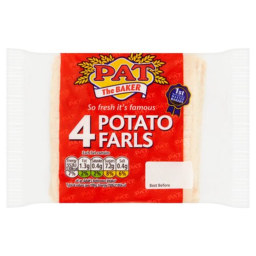 Pat The Baker Potato Farls (240 g)