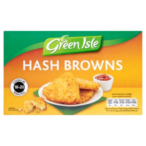 Green Isle Original Hash Browns  (450 g)