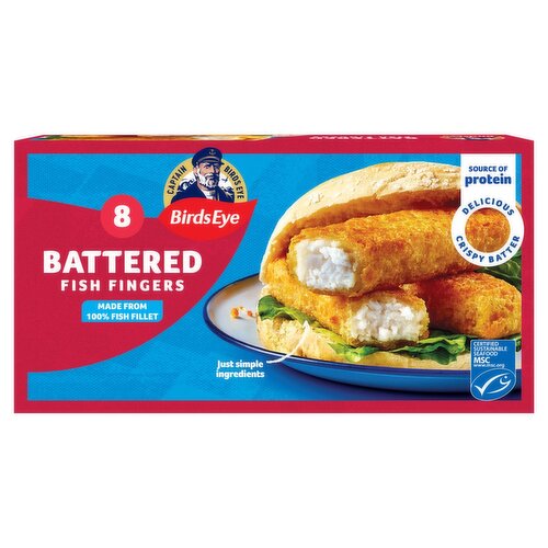 Birds Eye Crispy Fish Fingers 8 Pack (224 g)