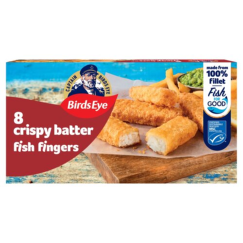 Birds Eye Crispy Fish Fingers 8 Pack (224 g)