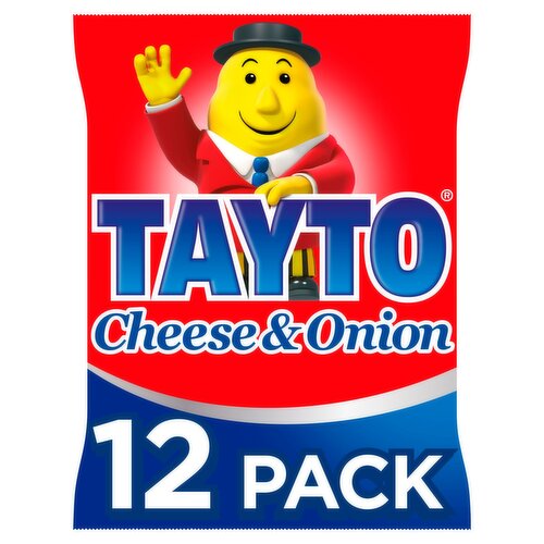 Tayto Cheese & Onion Crisps Multipack 12 x 25g (25 g)