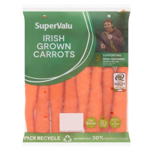 SuperValu Irish Grown Carrots (1 kg)