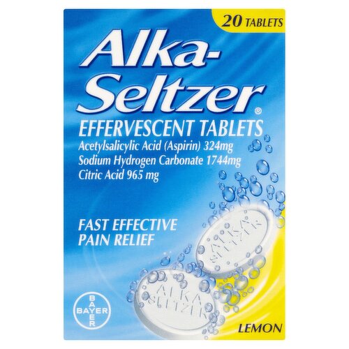 Alka Seltzer Effervescent Tablets 20 Pack (20 Piece)