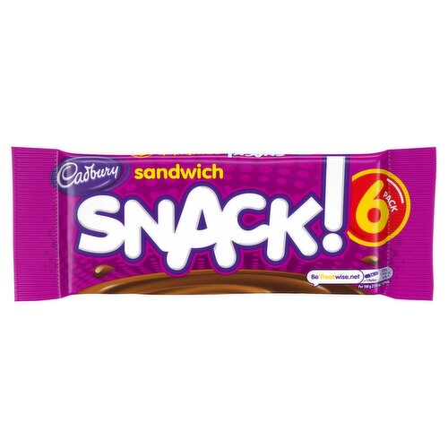 Cadbury Snack Sandwich 6 Pack (22 g)