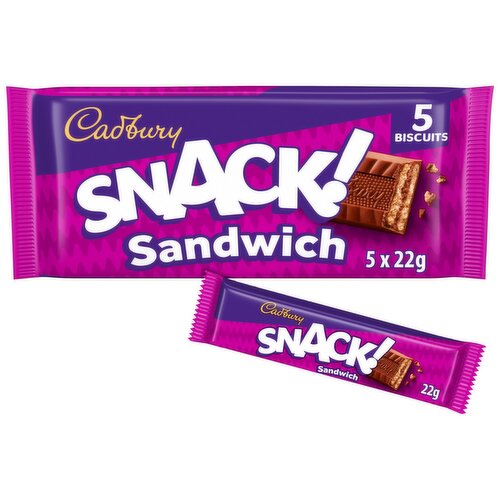 Cadbury Snack Sandwich 5 Pack (22 g)