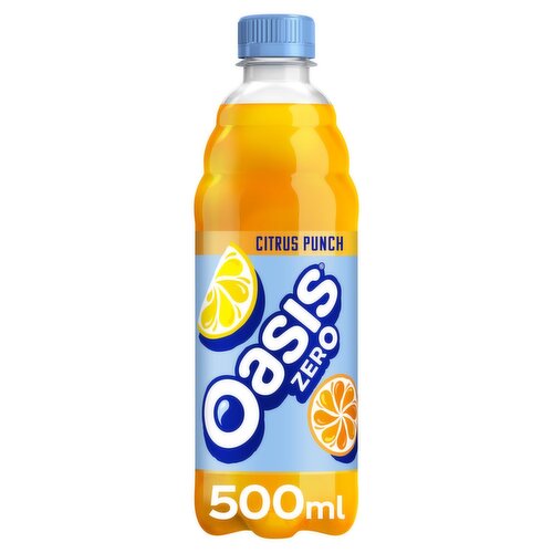 Oasis Zero Citrus Punch Bottle (500 ml)