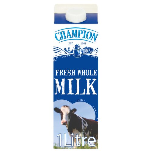 Champion Fresh Whole Milk  (1 L)