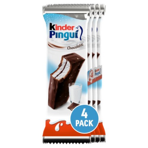 Kinder Chocolate Pingui 4 Pack (124 g)