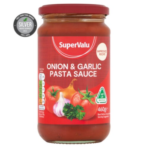 SuperValu Pasta Sauce Onion & Garlic  (460 g)