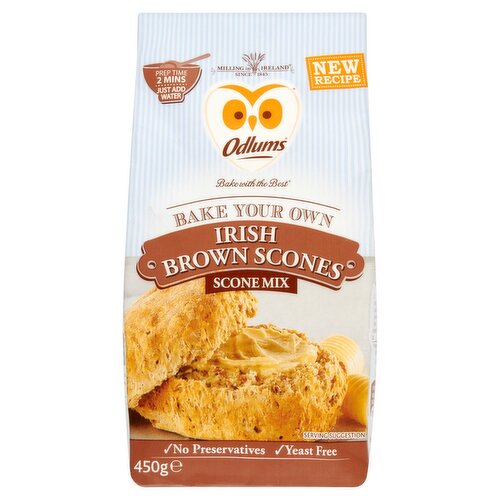 Odlums Irish Brown Scones Scone Mix (450 g)