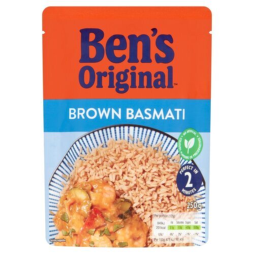 Ben's Original Brown Basmati Microwave Rice (250 g)
