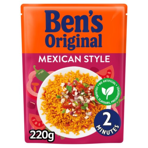 Ben's Original Mexican Style Rice Ready to Heat (220 g)