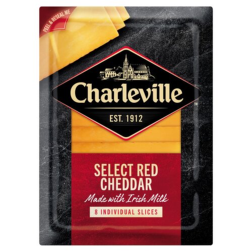 Charleville Select Red Cheddar Slices (160 g)