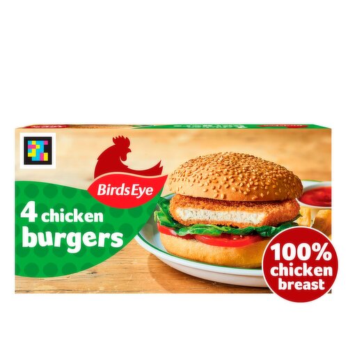 Birds Eye Chicken Burgers 4 Pack (200 g)