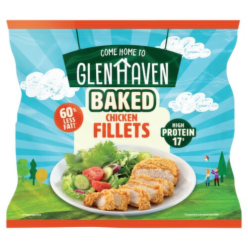 Glenhaven Baked Chicken Fillets (400 g)