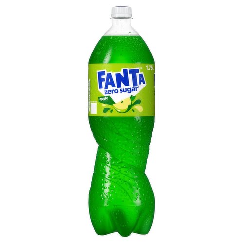 Fanta Zero Sugar Apple Bottle (1.75 L)