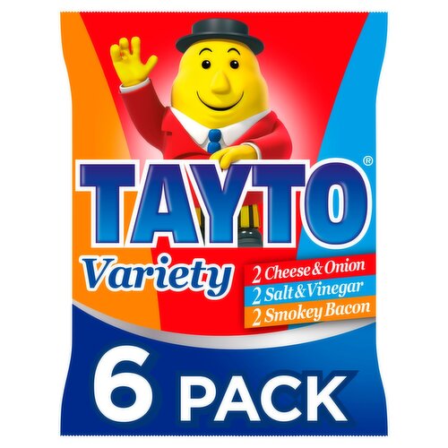 Tayto Variety Crisps 6 Pack (25 g)