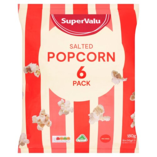 SuperValu Salted Popcorn 6 Pack (30 g)