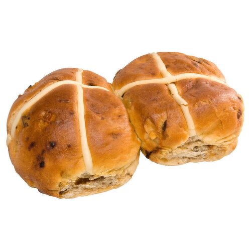 Hot Cross Buns 4 Pack (285 g)