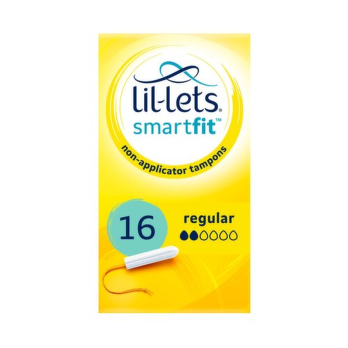 Lil-lets Non Applicator Normal Tampons (16 Piece)