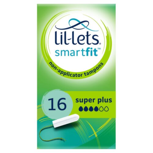 Lil-lets Non Applicator Super Plus Tampons (16 Piece)