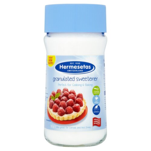 Hermesetas Granulated Sweetner Jar (90 g)