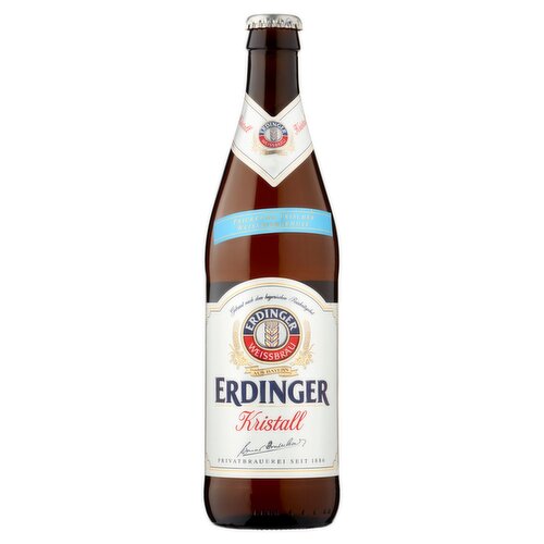 Erdinger Kristall Weissbier Bottle (500 ml)