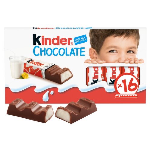Kinder Chocolate Bars 16 Pack (200 g)