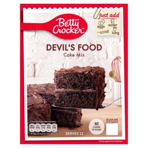 Betty Crocker Devil's Food Cake Mix (425 g)