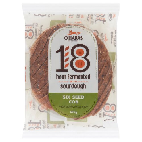 O'Haras Stoneground Sliced Cob  (380 g)