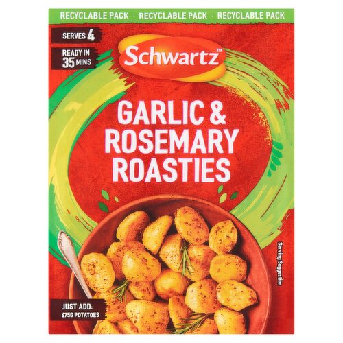 Schwartz Crispy Potato Roasties Rosemary & Garlic (33 g)