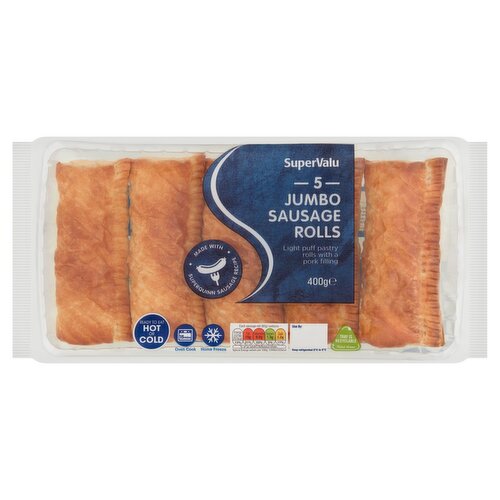 SuperValu Jumbo Sausage Rolls 5 Pack (400 g)