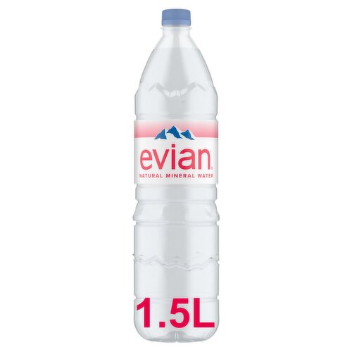 Evian Still Natural Mineral Water (1.5 L)