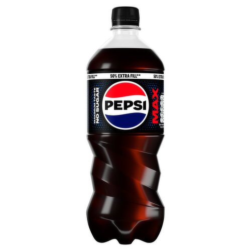 Pepsi Max No Added Sugar Bottle (750 ml)