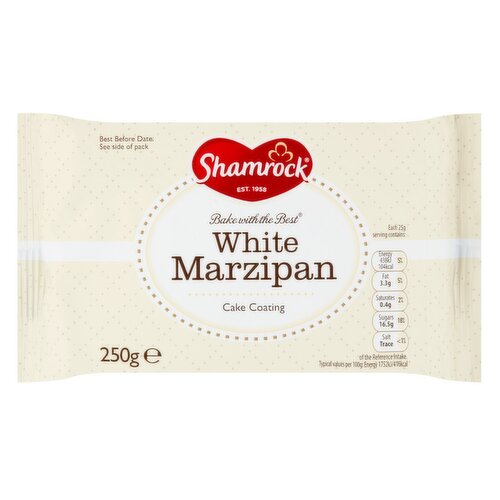 Shamrock White Marzipan (250 g)