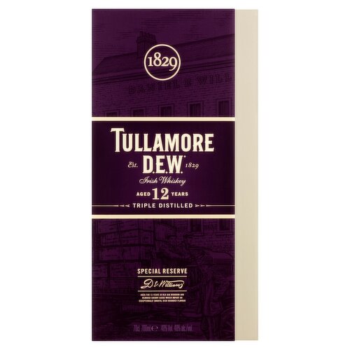 Tullamore Dew 12 Year Old Irish Whiskey (70 cl)