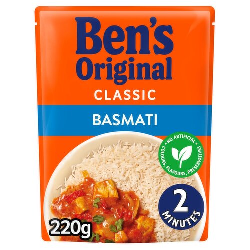 Ben's Original Ready to Heat Basmati (220 g)