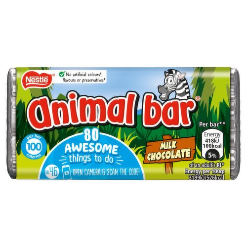 Nestle Animal Bar Chocolate (19 g)