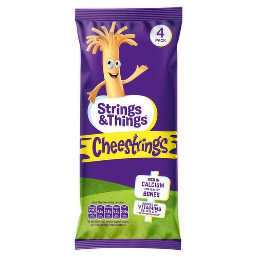 Cheestrings Original 4 Pack (80 g)