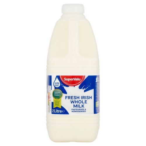 SuperValu Fresh Irish Whole Milk (2 L)