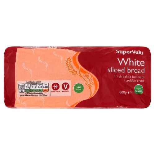 SuperValu Sliced White Bread (800 g)