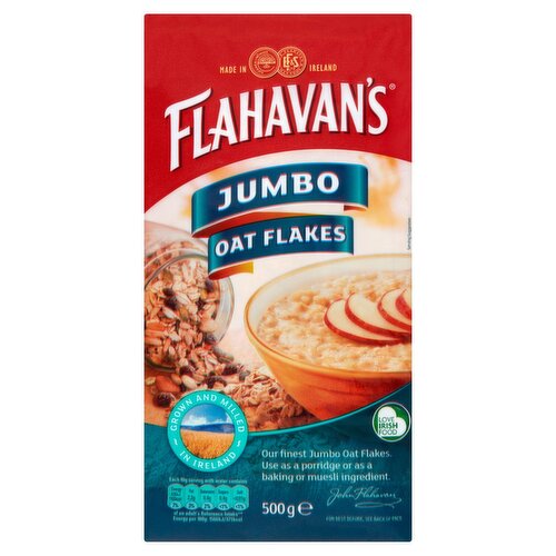 Flahavan's Jumbo Oat Flakes (500 g)