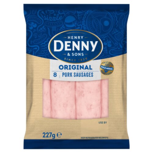 Denny Gold Medal 8 Sausages (227 g)