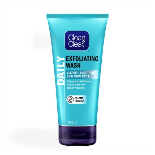 Clean & Clear Exfoliating Face Wash (150 ml)