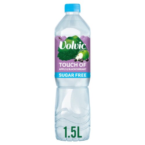 Volvic Touch of Fruit Apple & Blackcurrant Sugar Free Still Water (1.5 L)