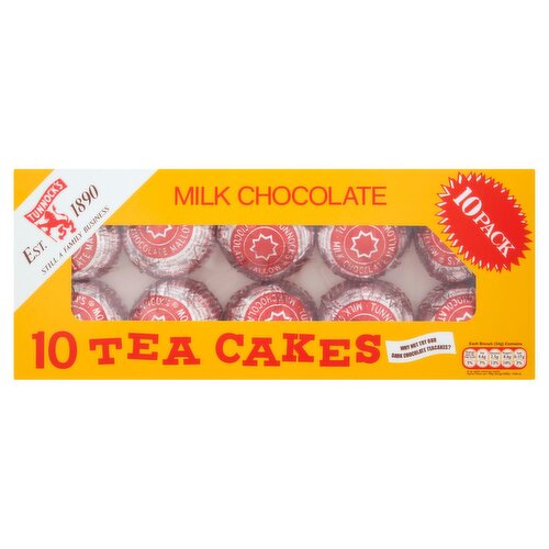 Tunnock's Milk Chocolate Tea Cakes 10 Pack (240 g)